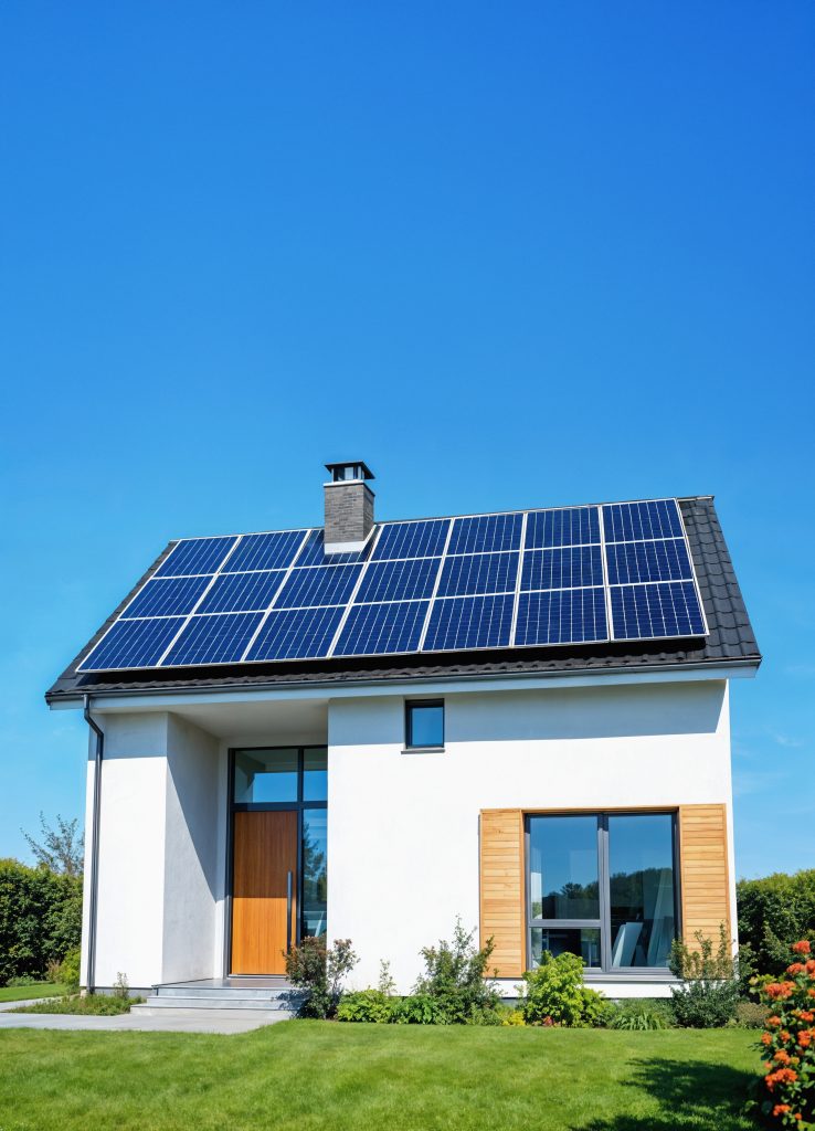 Impianto fotovoltaico su tetto